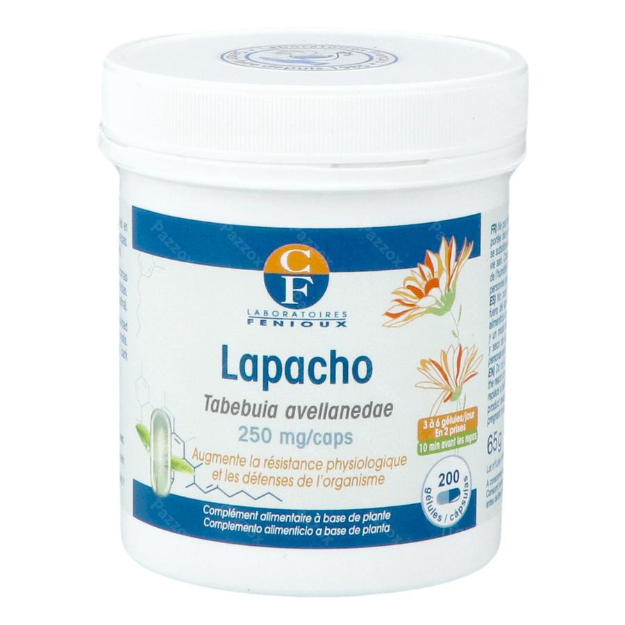 Lapacho Caps 200