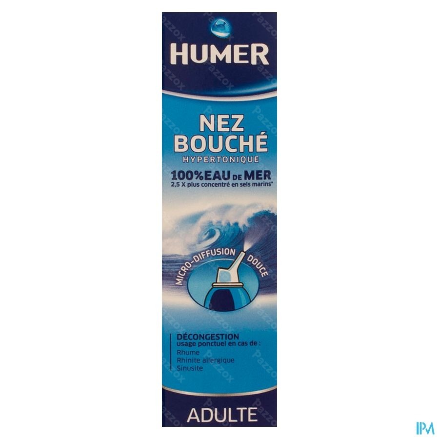 Humer Spray Hypertonique Adulte 50ml