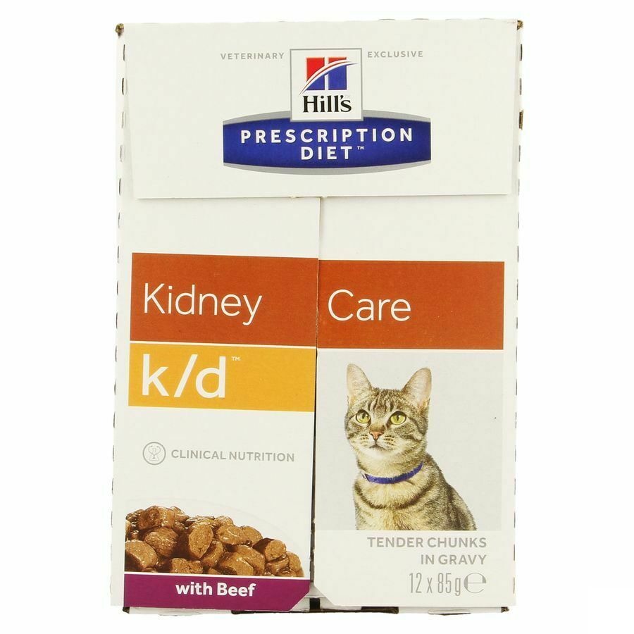 Prescription Diet Feline K/d Beef 12x85g