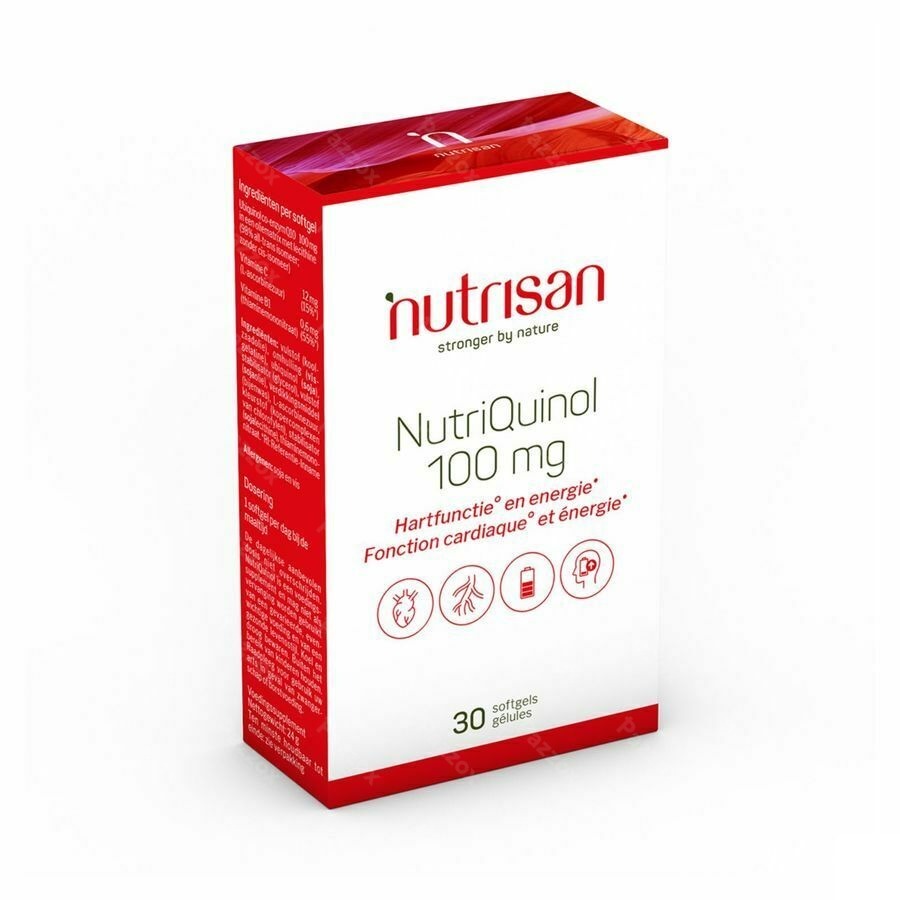 Nutriquinol 100mg Nf  30 gélules souples Nutrisan
