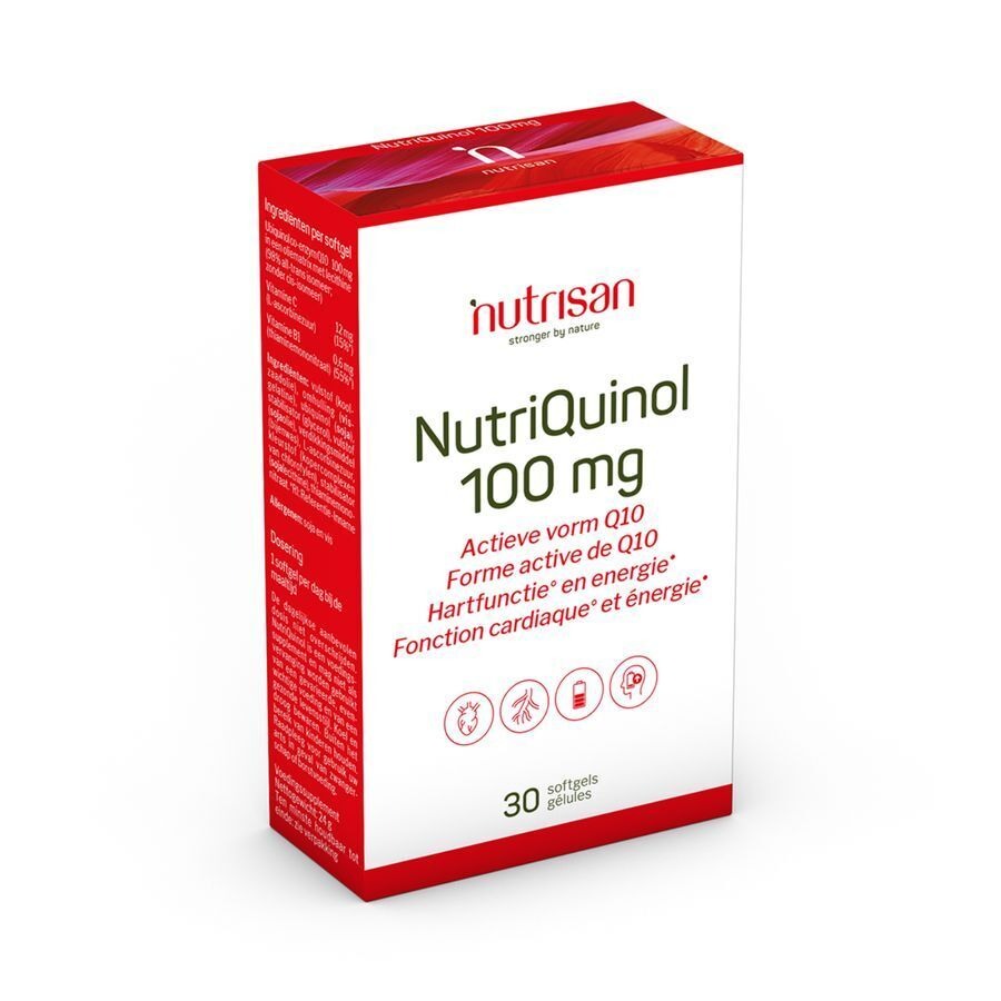 Nutriquinol 100mg Nf  30 gélules souples Nutrisan