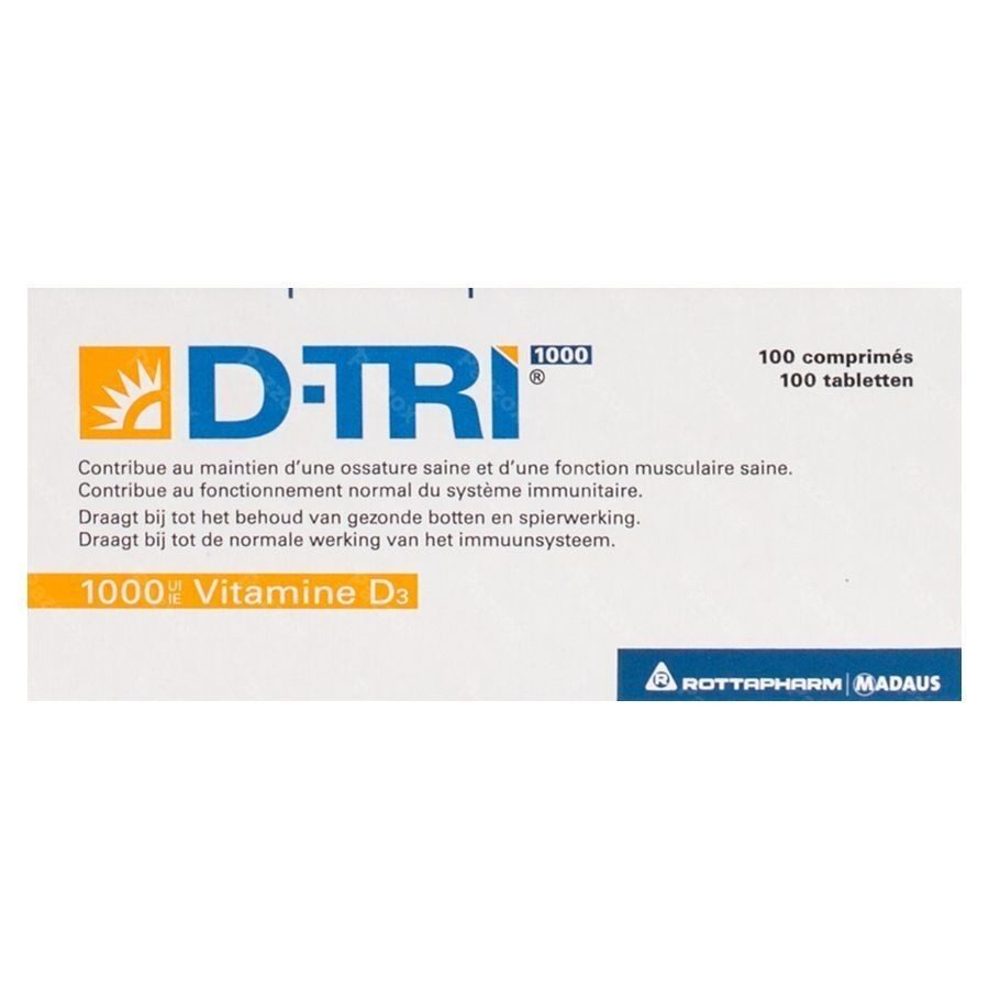 D-tri 1000 Tabl 100
