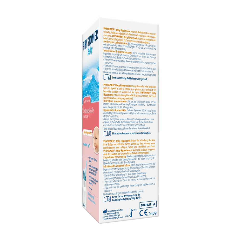 Physiomer Hypert. Baby Spray 60ml