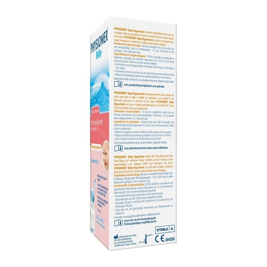 Physiomer Hypert. Baby Spray 60ml
