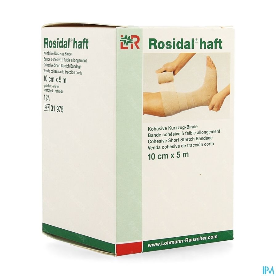 Rosidal Haft Bande Cohesive 10cmx5m 1 31975