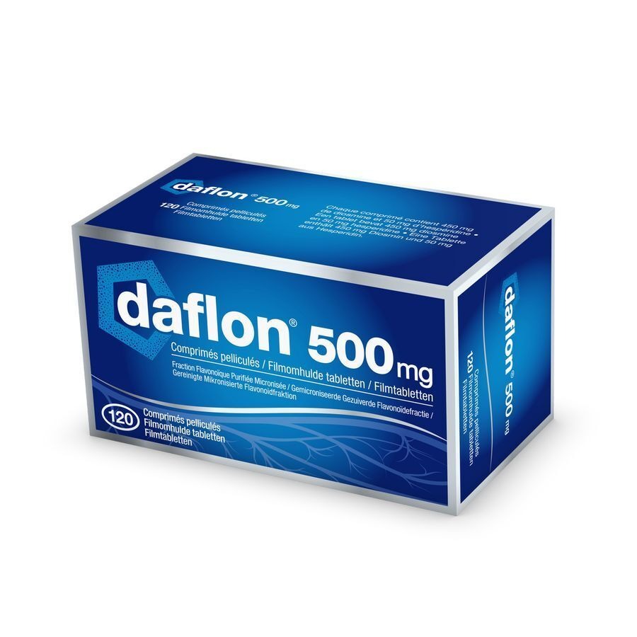 Daflon 500mg 120 Comprimés
