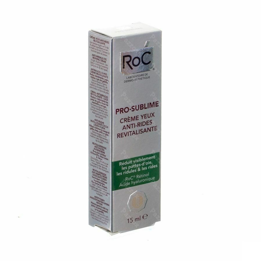 Roc Pro-sublime Cr A/rimpel Oogcontour Revit.15ml