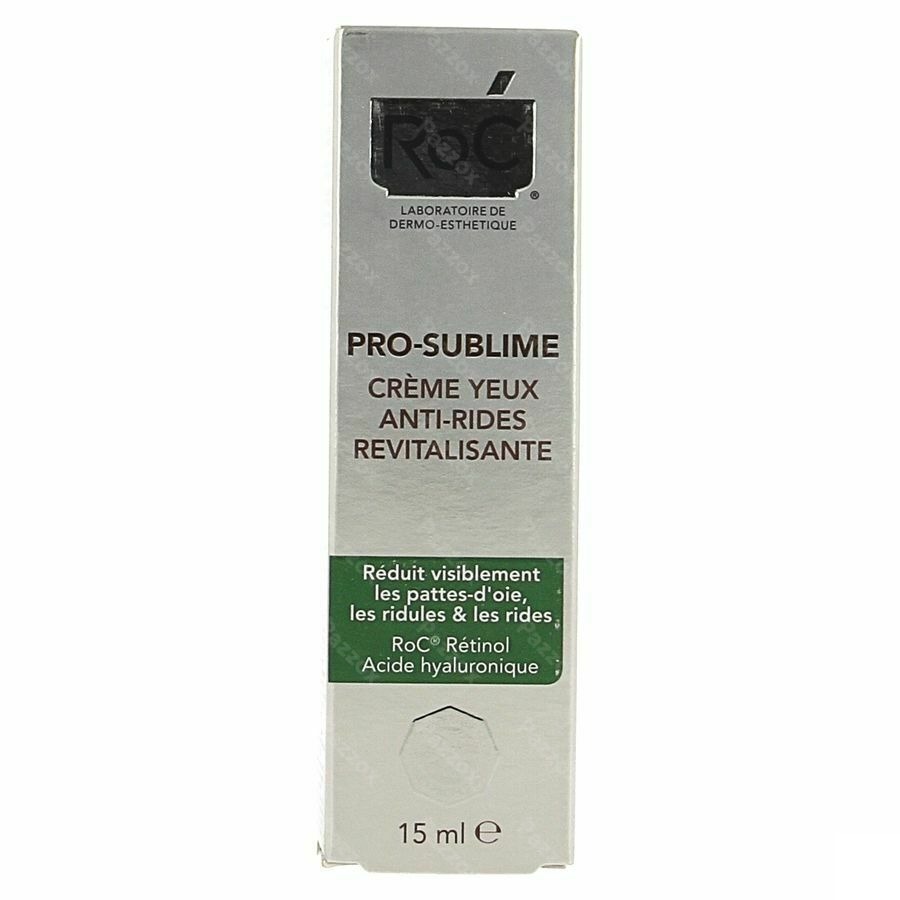 Roc Pro-sublime Cr Yeux A/rides Revitalisante 15ml