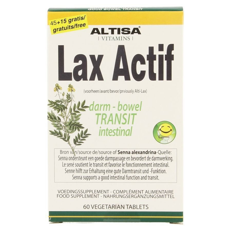 Altisa Lax Actif Caps 45+15 Gratuit