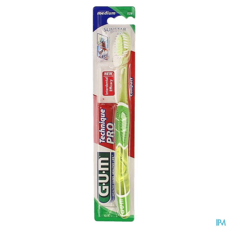 Gum Technique Pro Compact Medium Tandenborstel 528