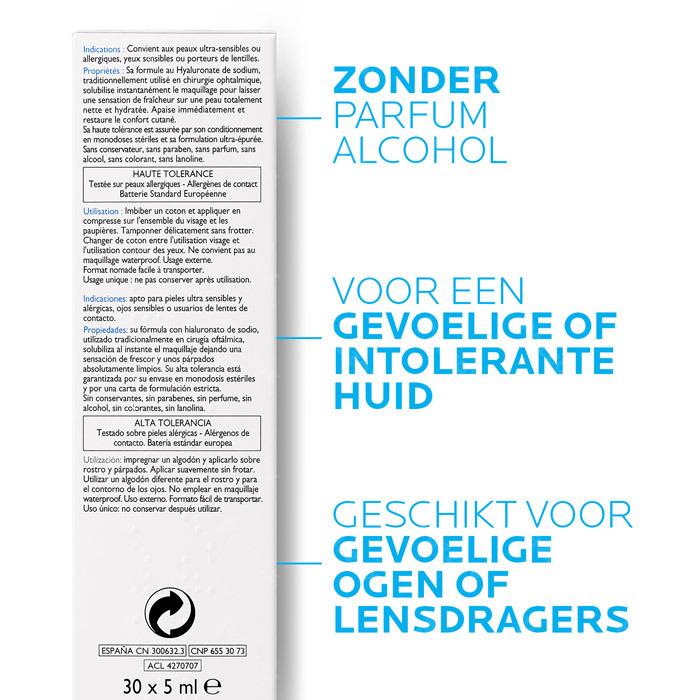 La Roche Posay Toleriane Ultra Demaquillant Monodoses 30x5ml