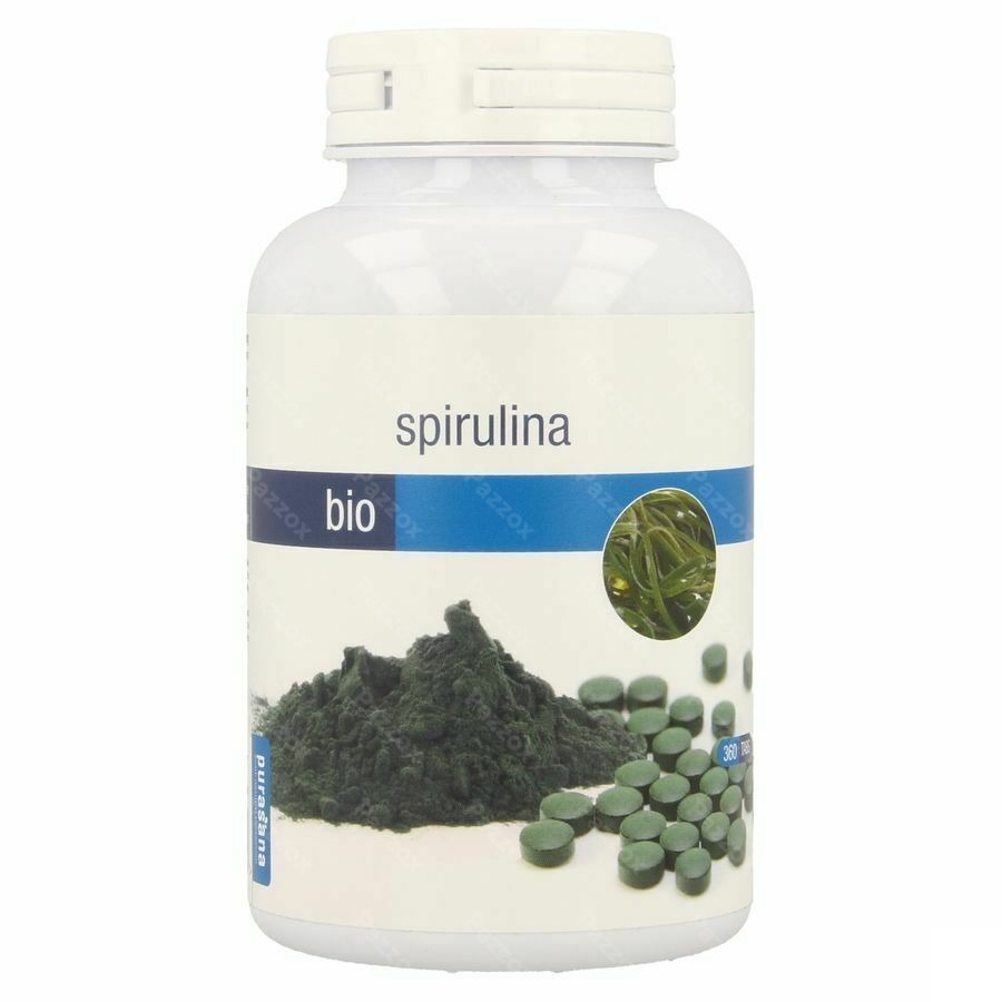 Purasana Vegan Spirulina Bio Tabl 180