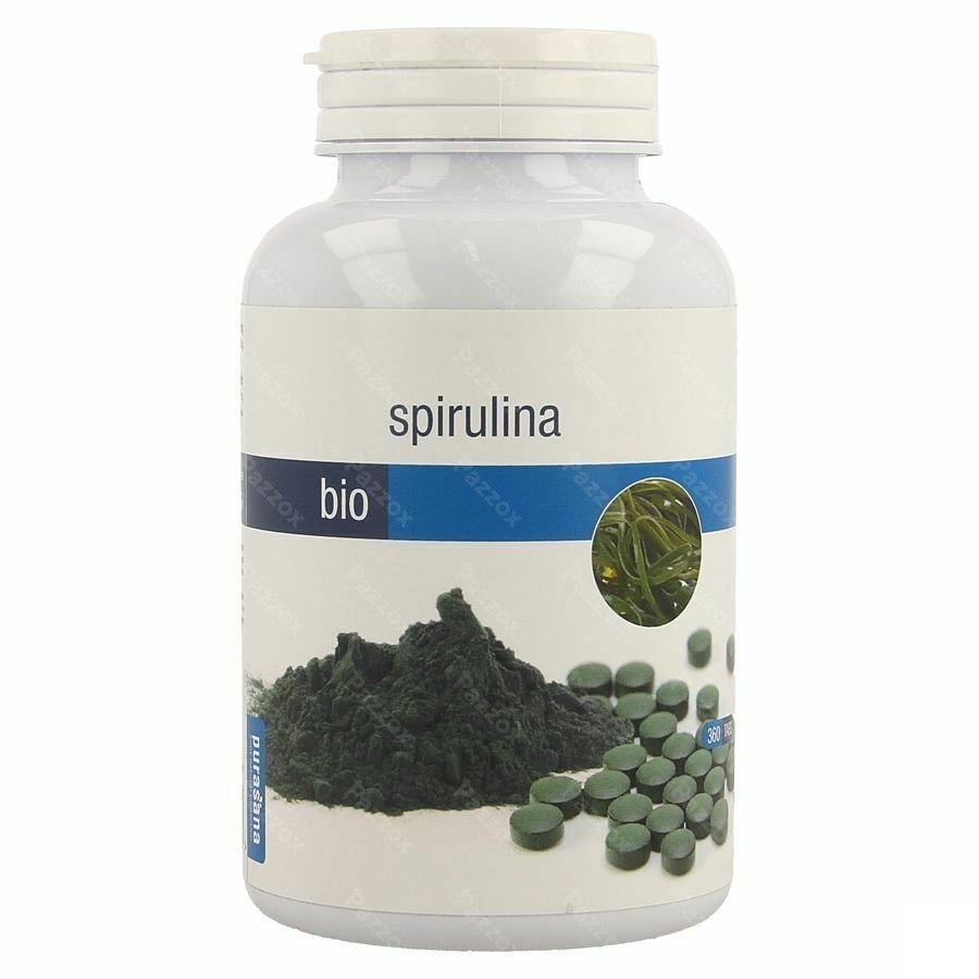 Purasana Vegan Spirulina Bio Tabl 180