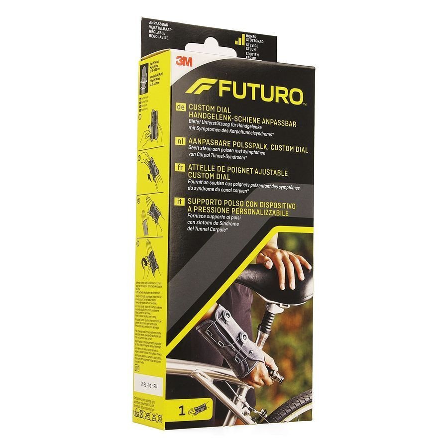 Futuro Attelle Poignet Ajustable Droit Cust.dial 1