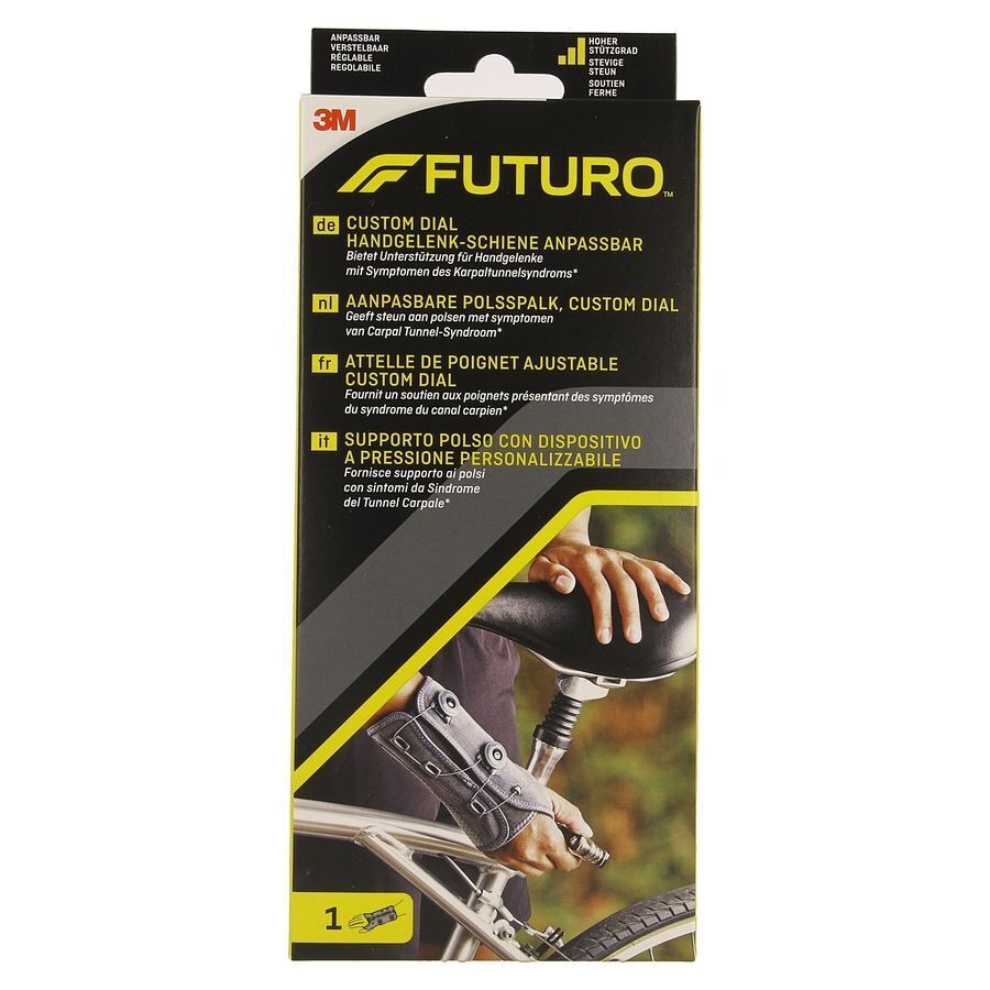 Futuro Attelle Poignet Ajustable Droit Cust.dial 1