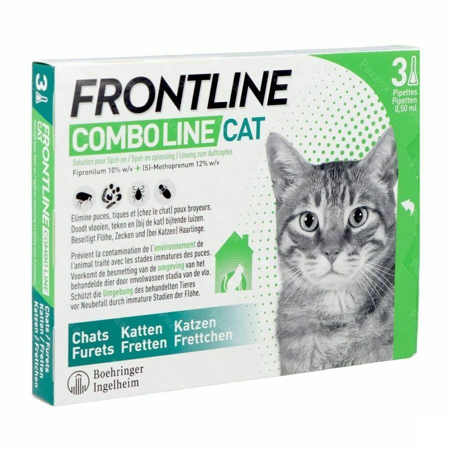 Frontline Combo Line Cat 3x0,5ml