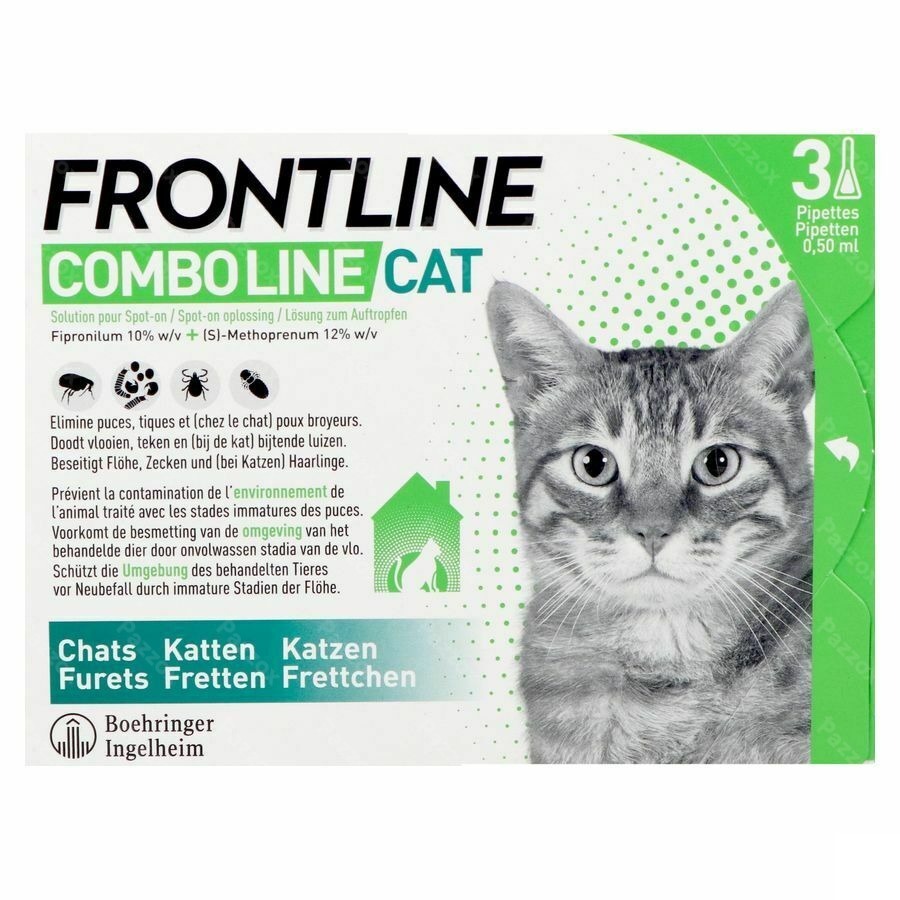 Frontline Combo Line Cat 3x0,5ml