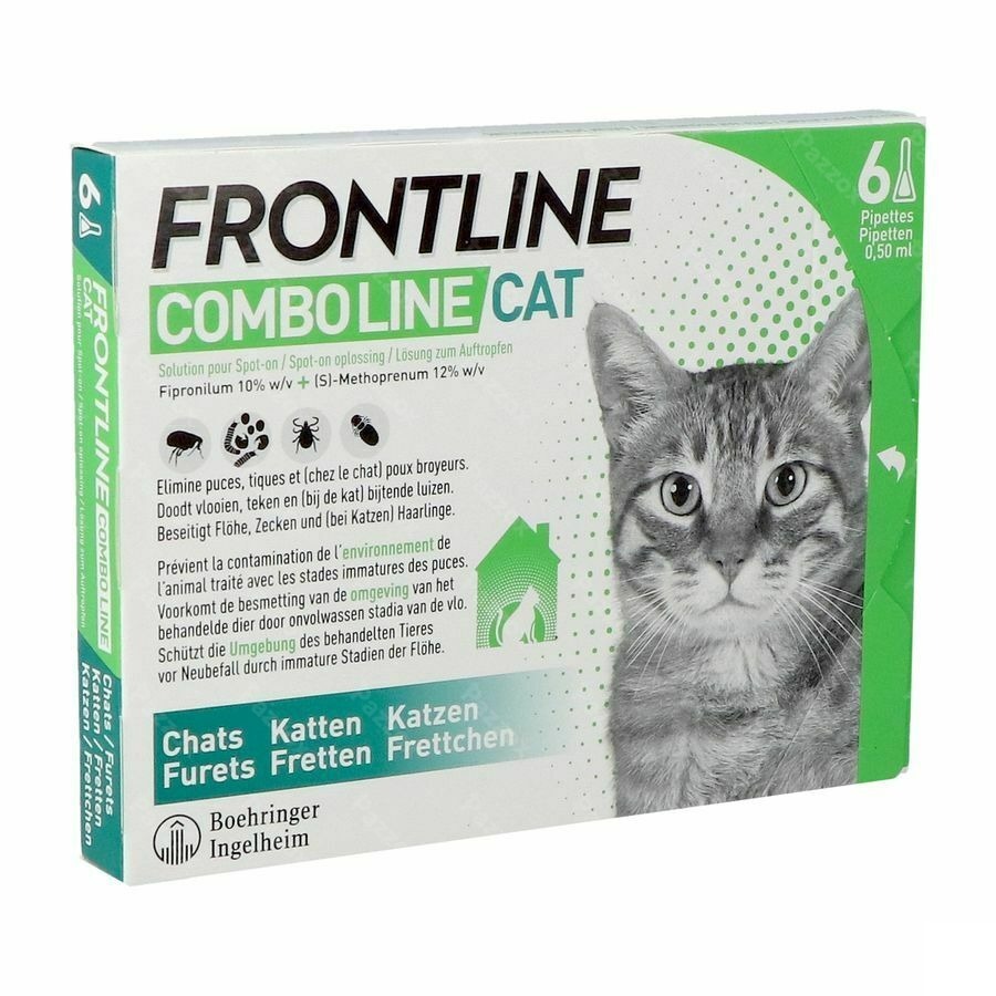 Frontline Combo Line Cat 6x0,5ml