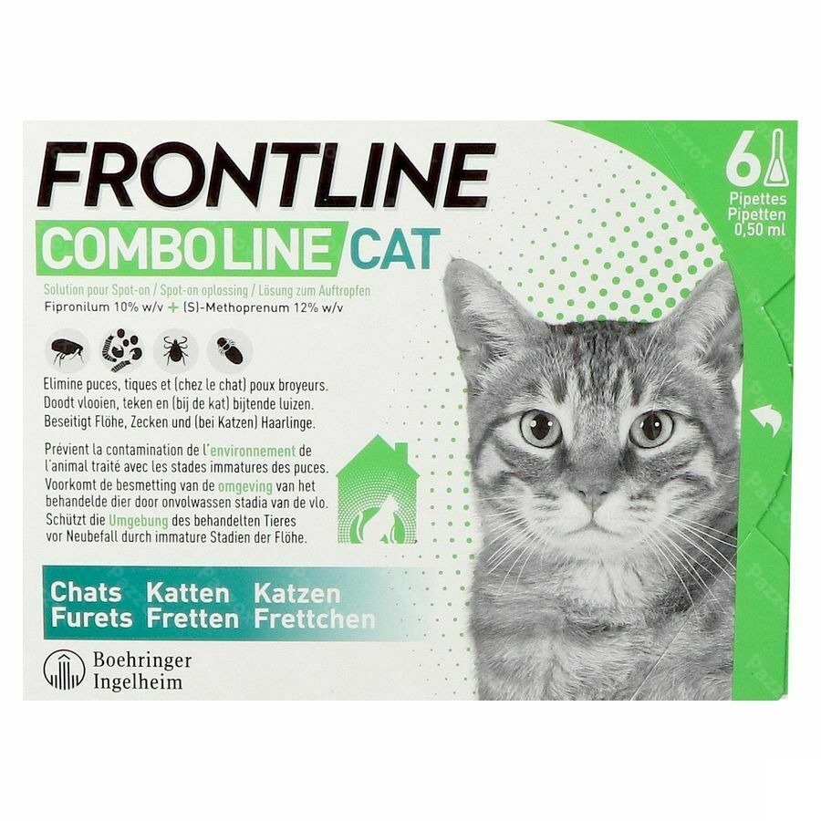 Frontline Combo Line Cat 6x0,5ml