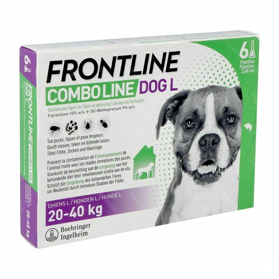 Frontline Combo Line Dog l 20-40kg 6x2,68ml