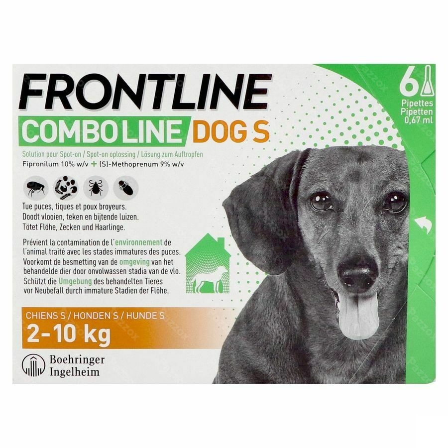 Frontline Combo Line Dog S 2-10kg 6x0,67ml