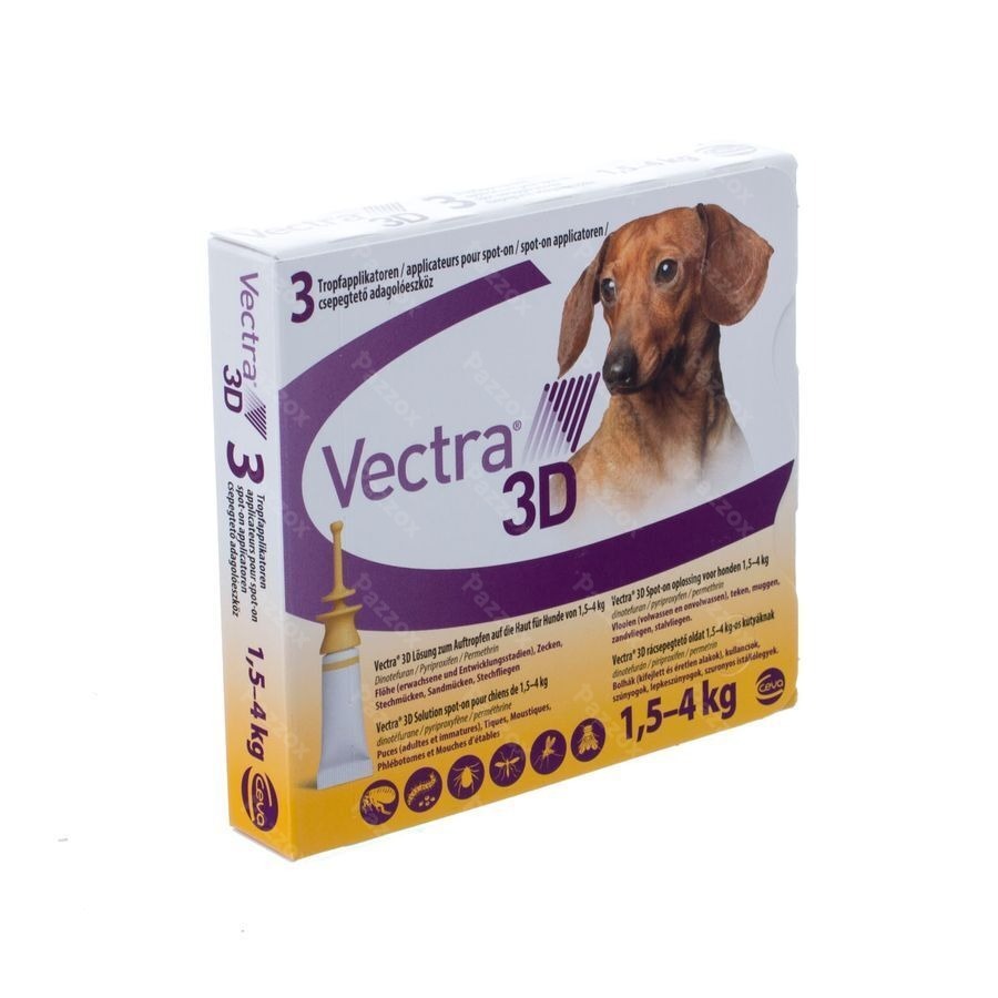 Vectra 3d Opl Spot-on Hond Pipet 3x0,8ml