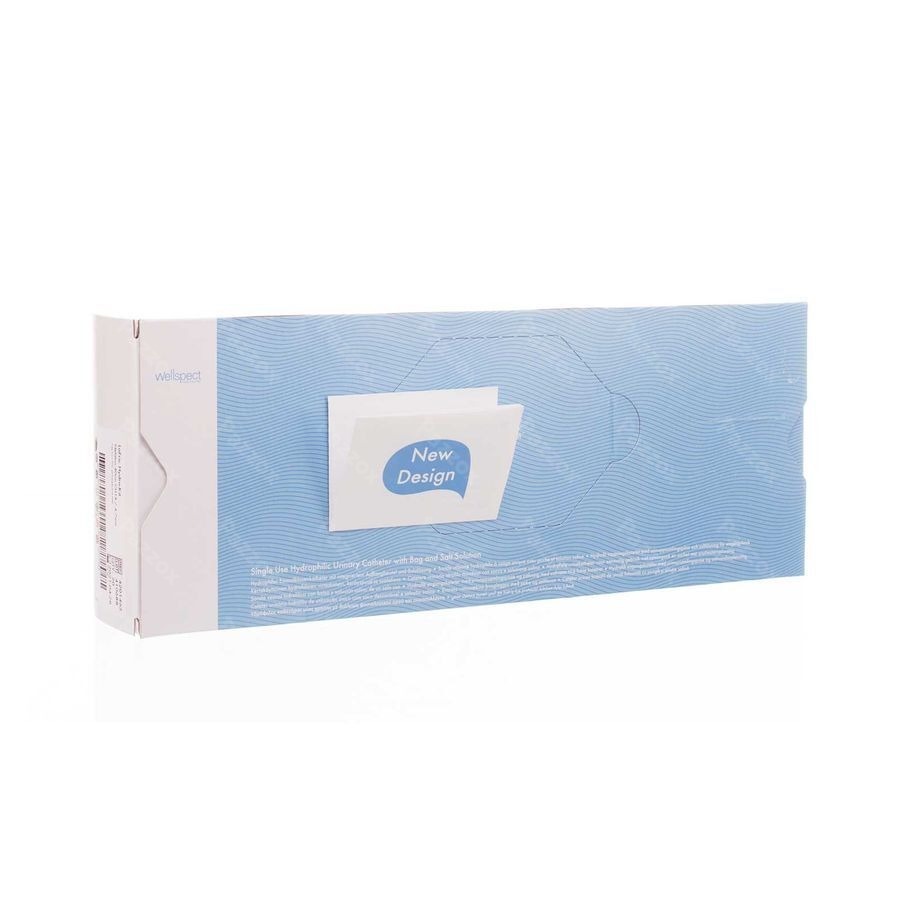 Lofric Hydro-kit Nel.s/pvc +eau+poche 40cm Ch14 20