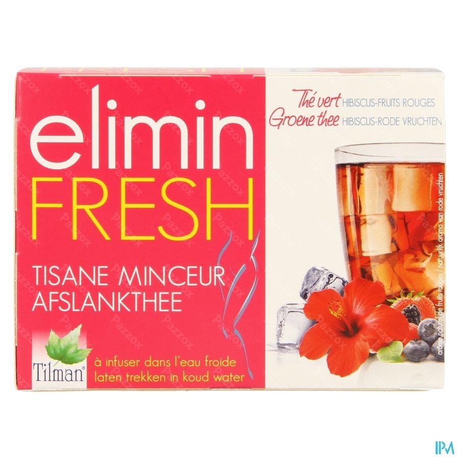 Elimin Fresh Hibiscus-fr Rouge Sach Infusions 24