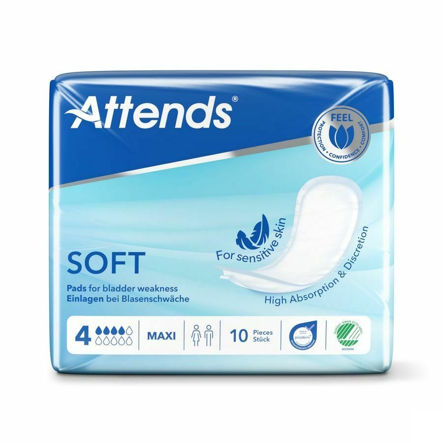 Attends Soft 4 Maxi Couche Anatom. 1x 8