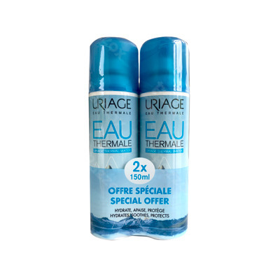 Uriage Spray Eau Thermale Promo 2x150ml