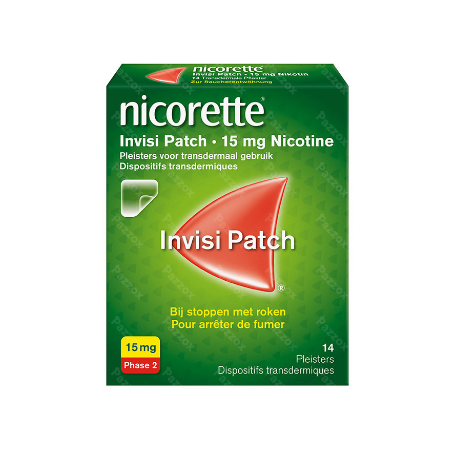 Nicorette Invisi 15mg 14 Patches