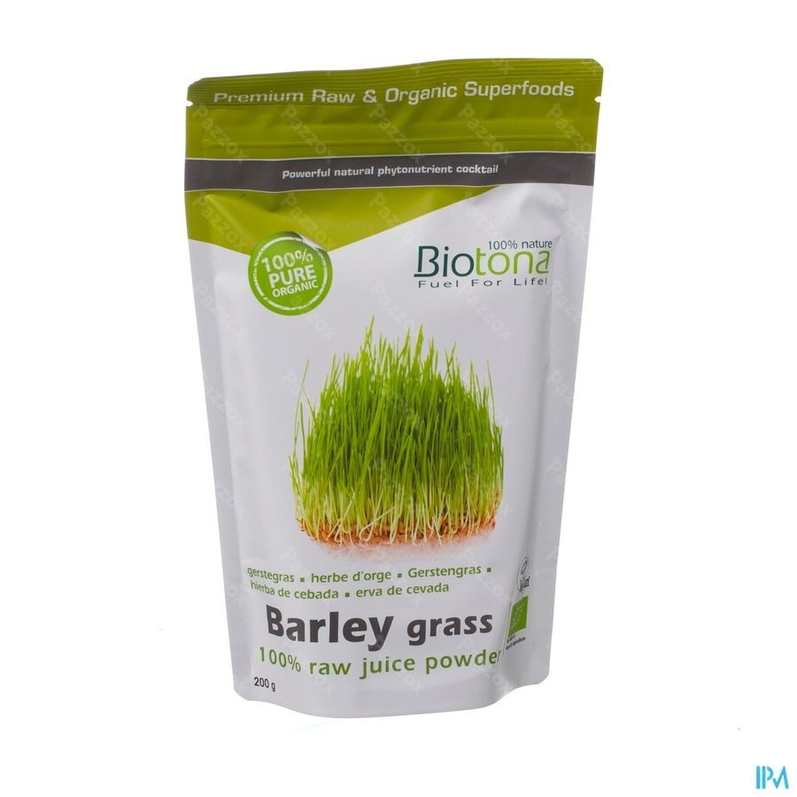 Biotona Barley Grass Raw Juice Powder 200g