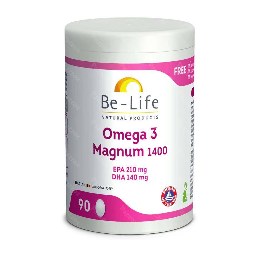 Be-Life Omega 3 Magnum 1400 90 Capsules