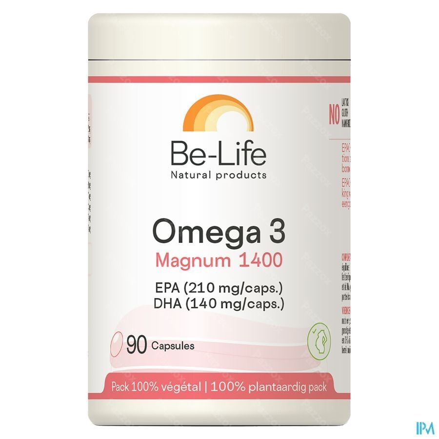 Be-Life Omega 3 Magnum 1400 90 Capsules
