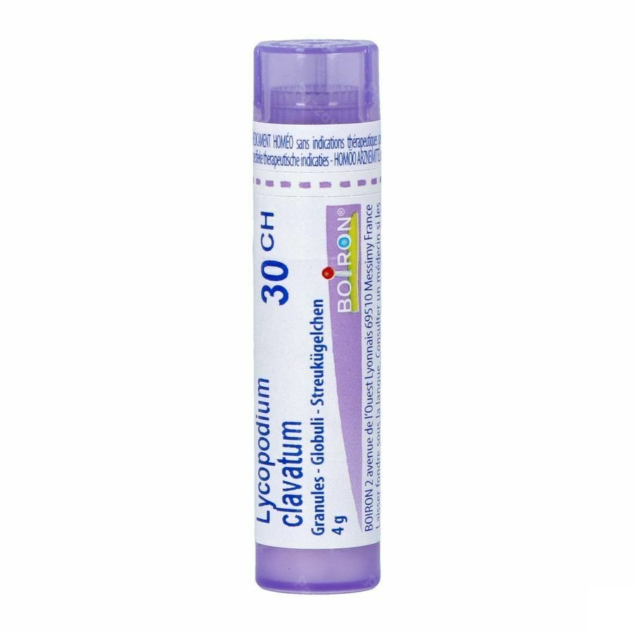 Boiron Lycopodium Clavatum 30CH Granulen 4g