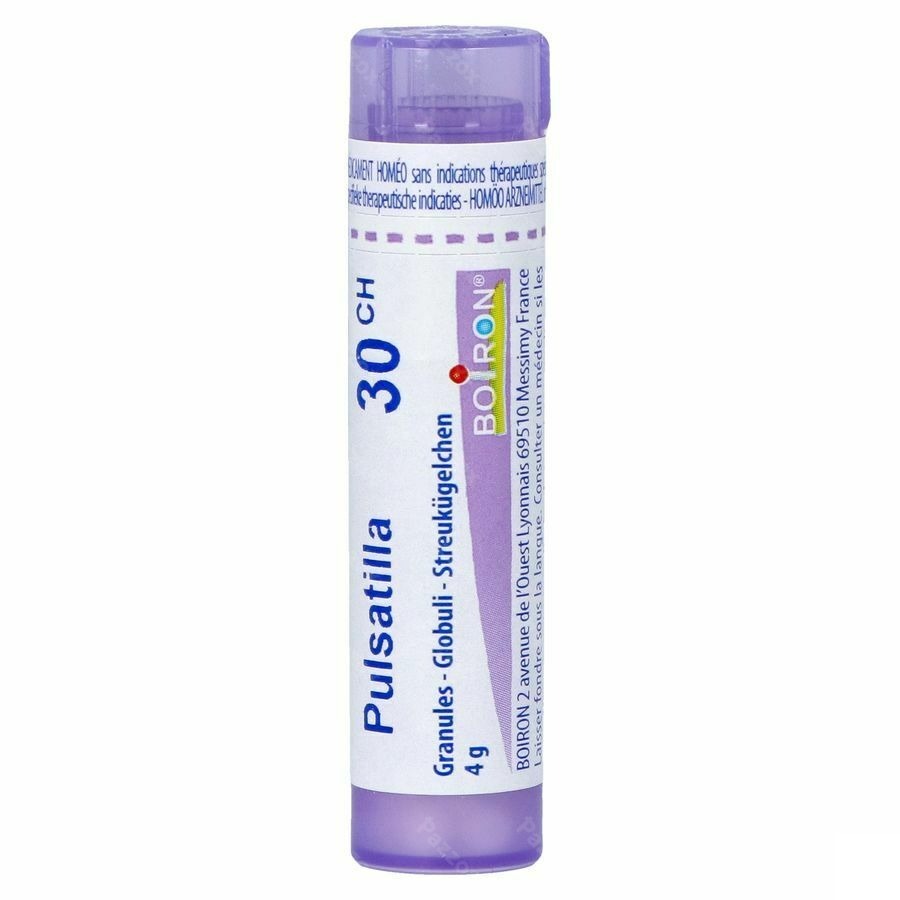 Boiron Pulsatilla 30CH Granules 4g