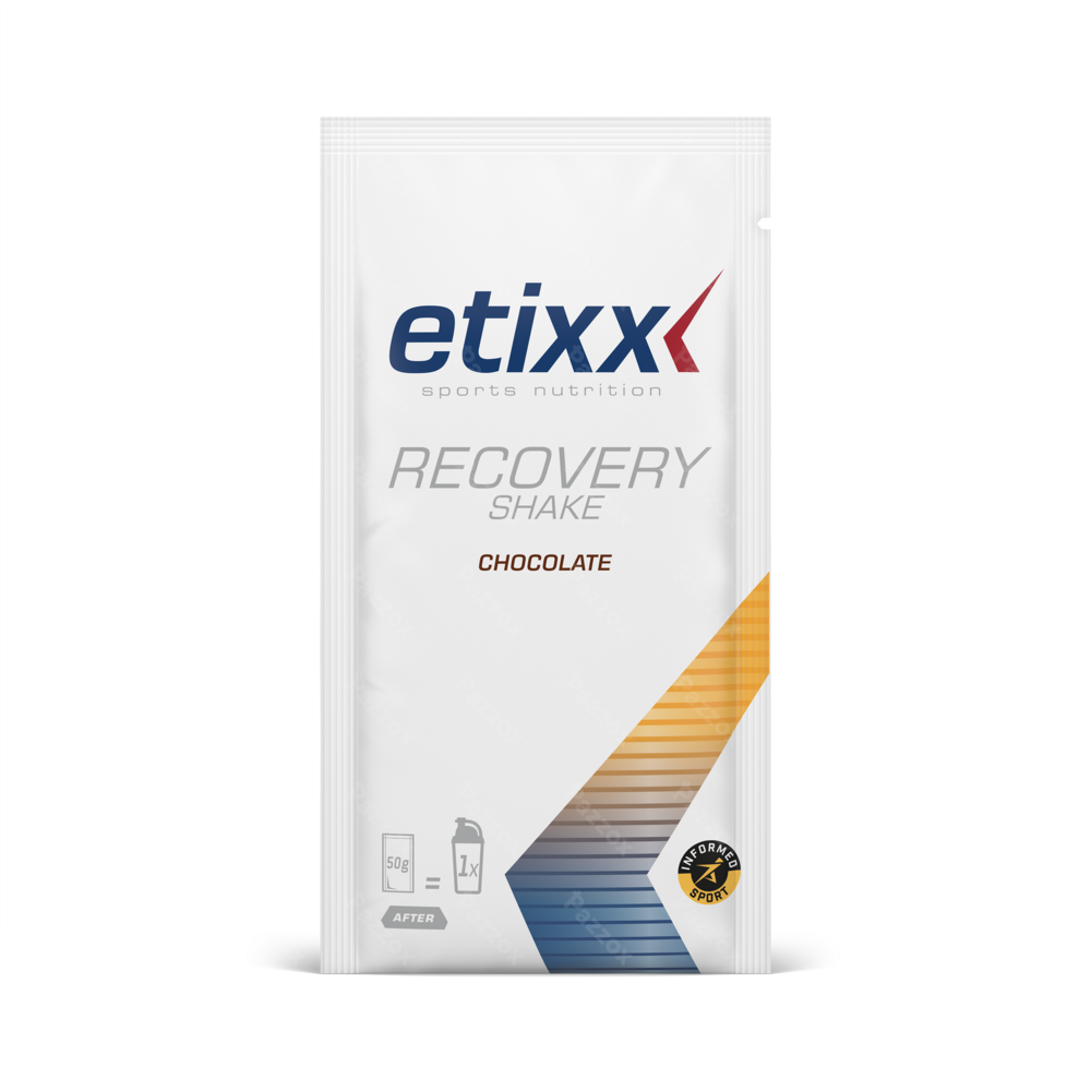 Etixx Recovery Shake Chocolate 12x50g