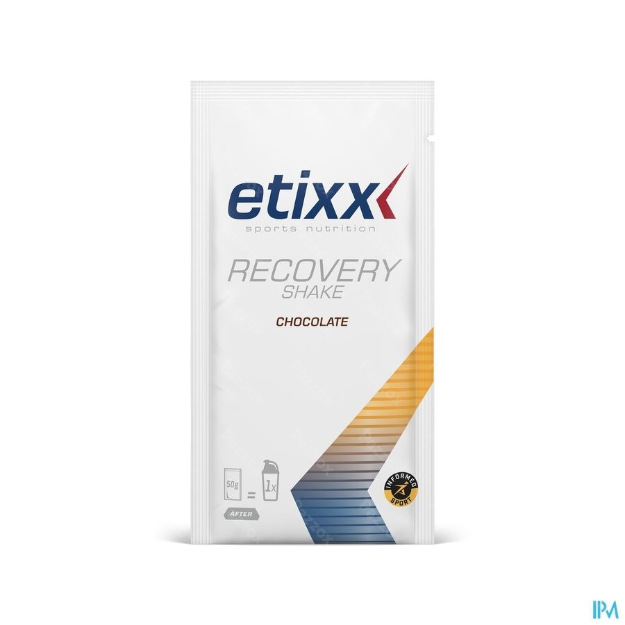 Etixx Recovery Shake Chocolate 12x50g