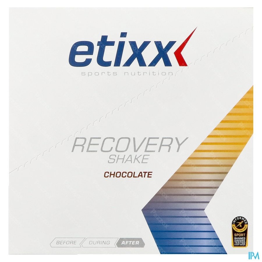 Etixx Recovery Shake Chocolate 12x50g
