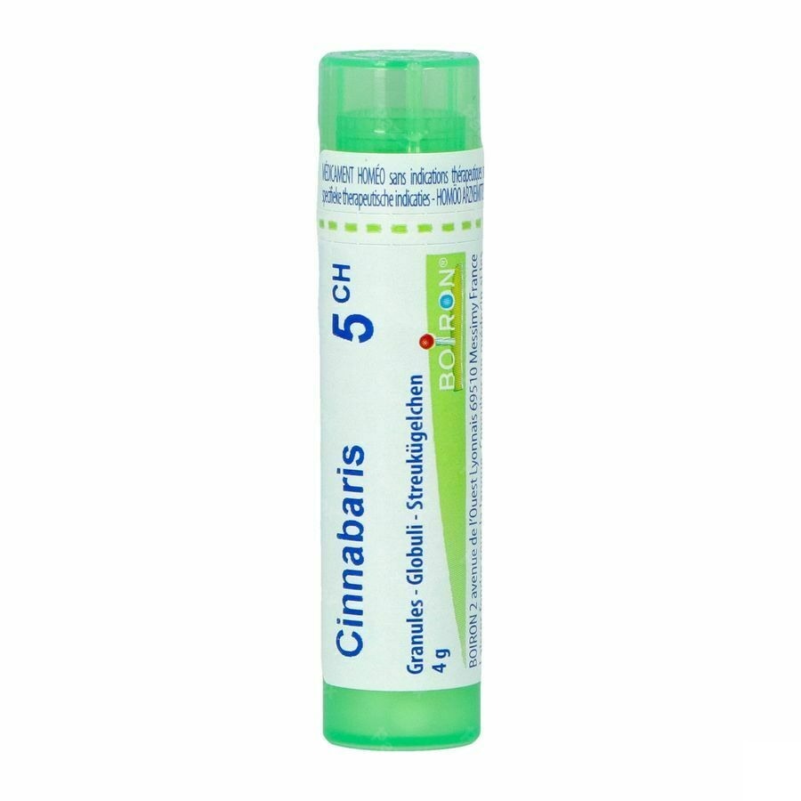 Boiron Cinnabaris 5CH Granules 4g