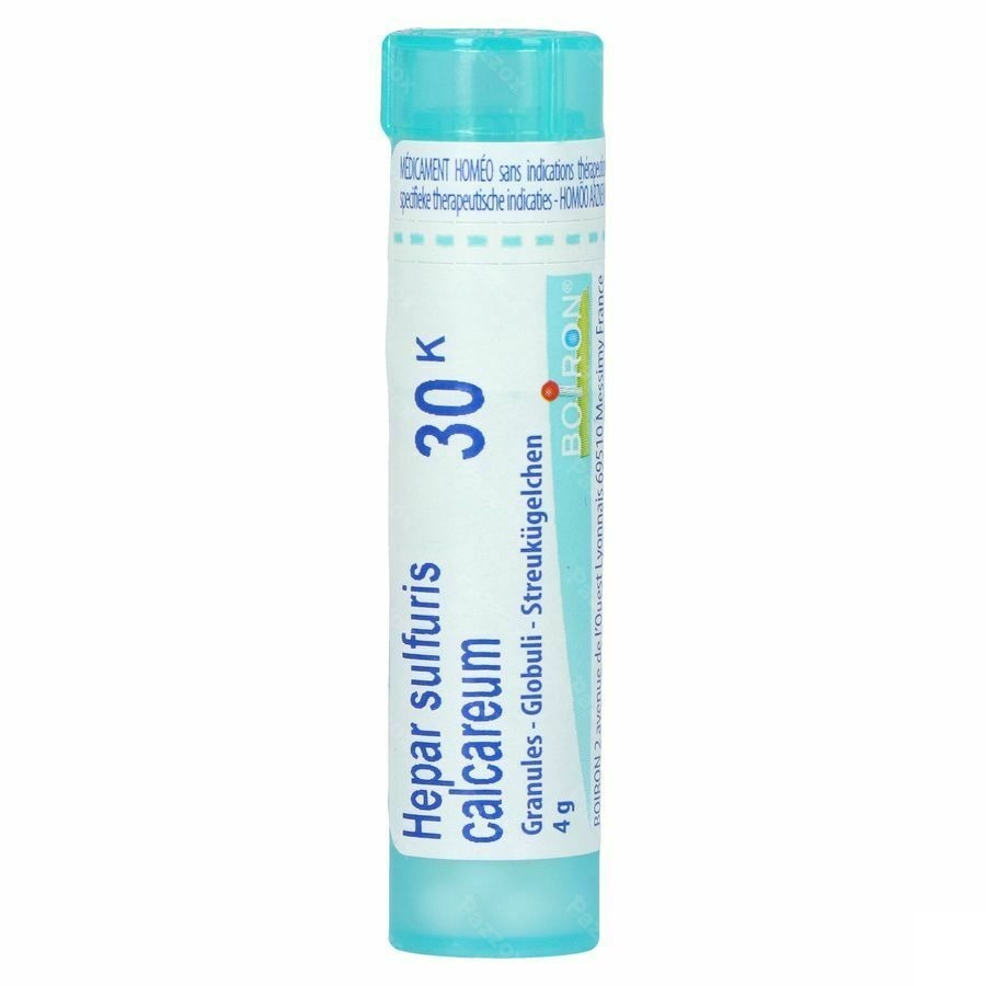 Boiron Hepar Sulfuris Calcareum 30K Granulen 4g