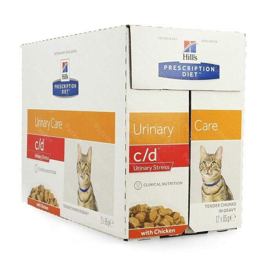 Prescription Diet Feline C/d Stress Chicken 12x85g