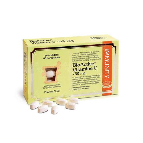 BioActive Vitamine C 750mg 60 Comprimés