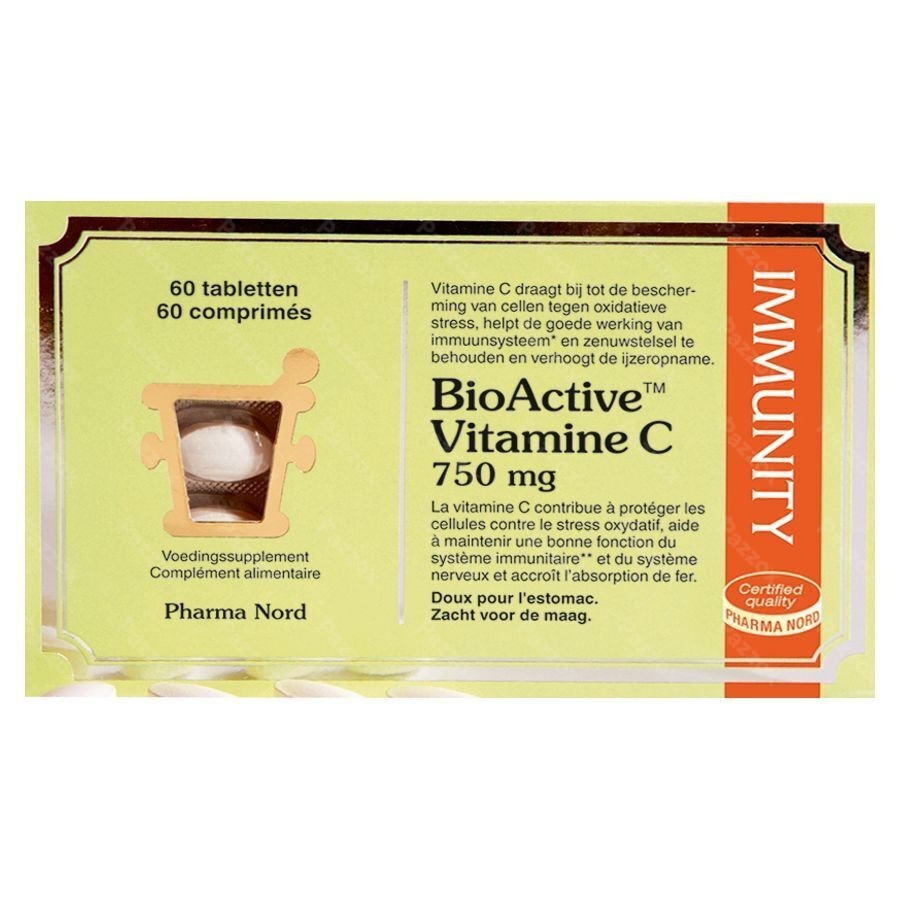 BioActive Vitamine C 750mg 60 Tabletten