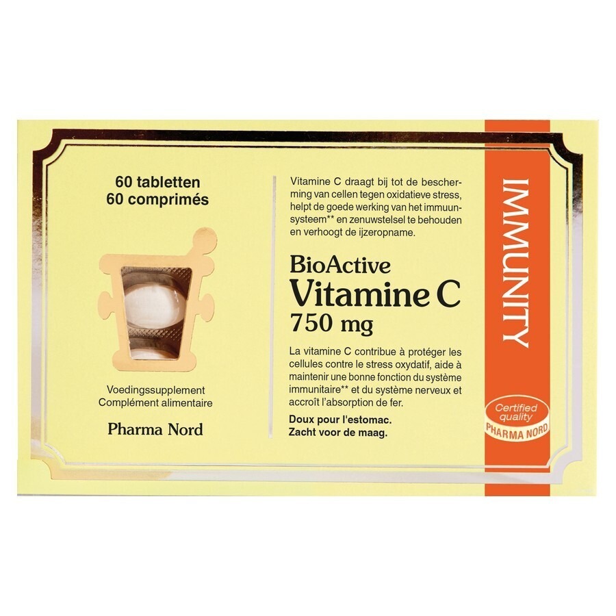 BioActive Vitamine C 750mg 60 Tabletten