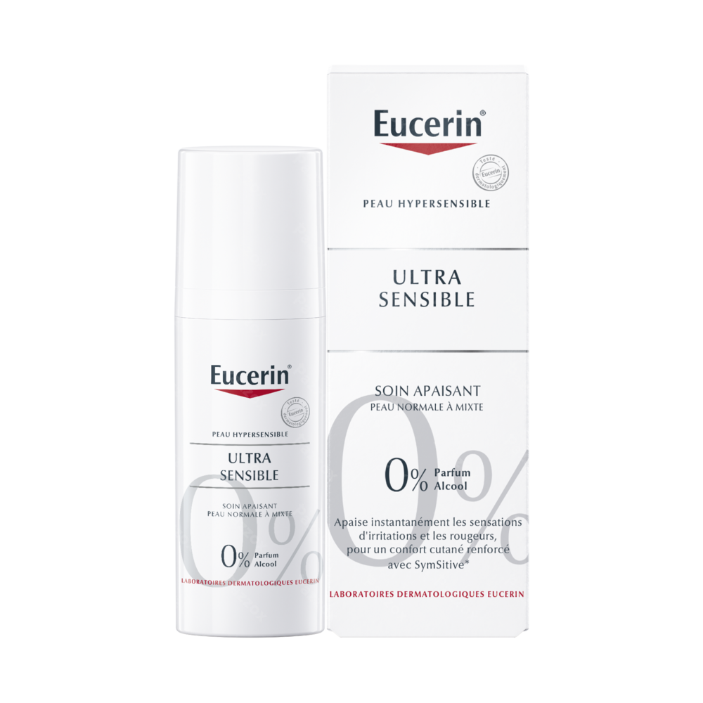 Eucerin UltraSensible Soin Apaissant Peau Normale à Mixte Peau 50ml