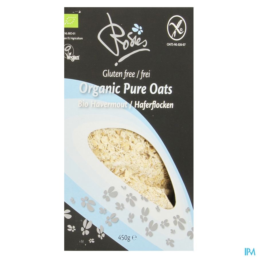 Rosies Havermout Puur Haver Bio 450g 5835 Revogan