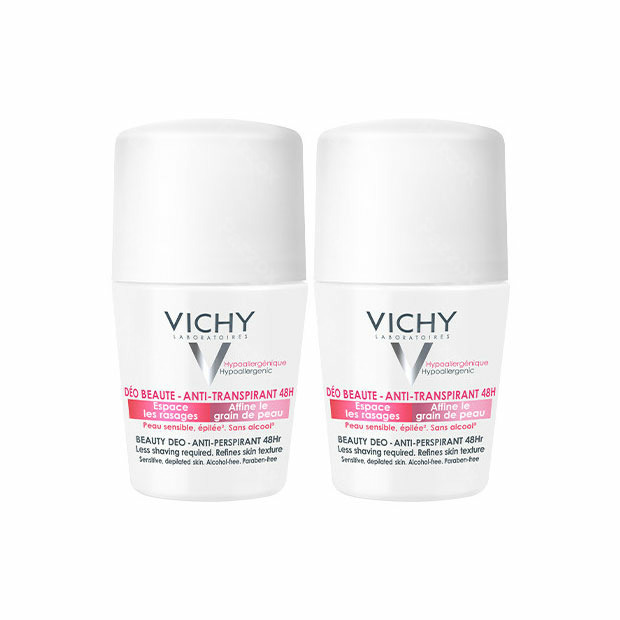 Vichy Anti-Transpirant Anti-Haargroei Roller 48h Duo 2x50ml