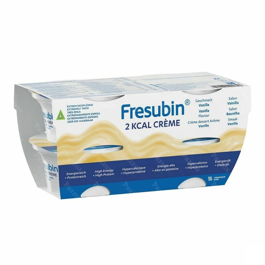 Fresubin 2 Kcal Creme Vanille Pot 4x125g