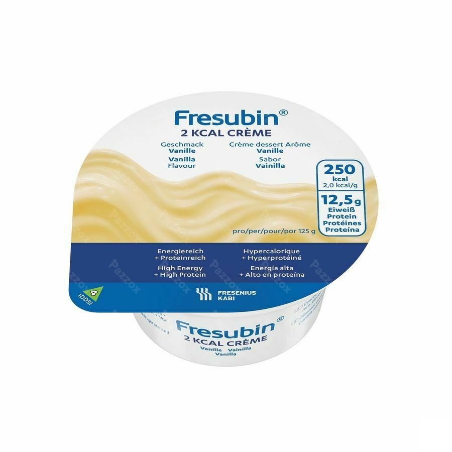 Fresubin 2 Kcal Creme Vanille Pot 4x125g